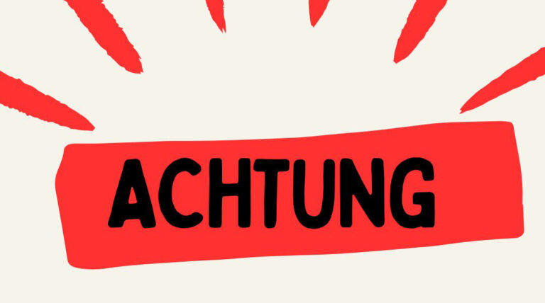 ACHTUNG!
