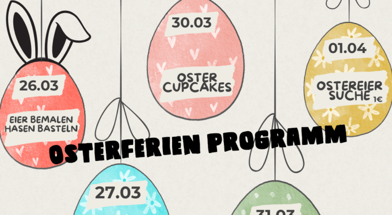 Osterferien Programm